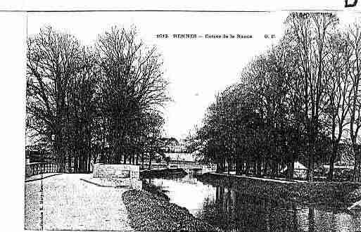 Ville de RENNES Carte postale ancienne