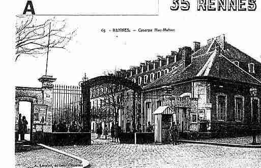 Ville de RENNES Carte postale ancienne