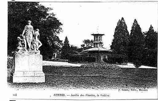 Ville de RENNES Carte postale ancienne