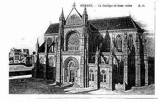 Ville de RENNES Carte postale ancienne