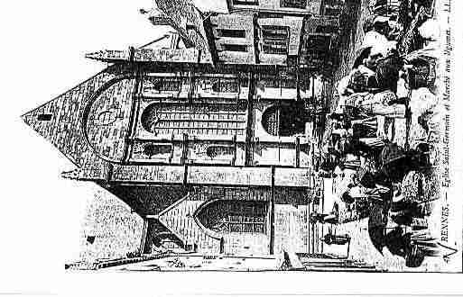 Ville de RENNES Carte postale ancienne