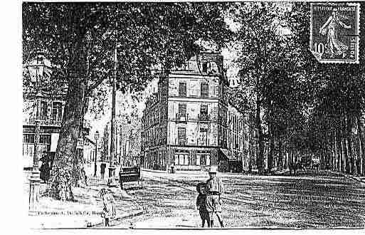 Ville de RENNES Carte postale ancienne
