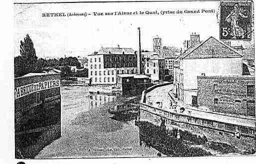 Ville de RETHEL Carte postale ancienne Ville de RETHEL Carte postale ancienne