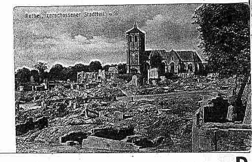 Ville de RETHEL Carte postale ancienne Ville de RETHEL Carte postale ancienne