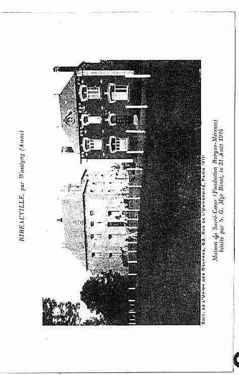 Ville de RIBEMONT Carte postale ancienne