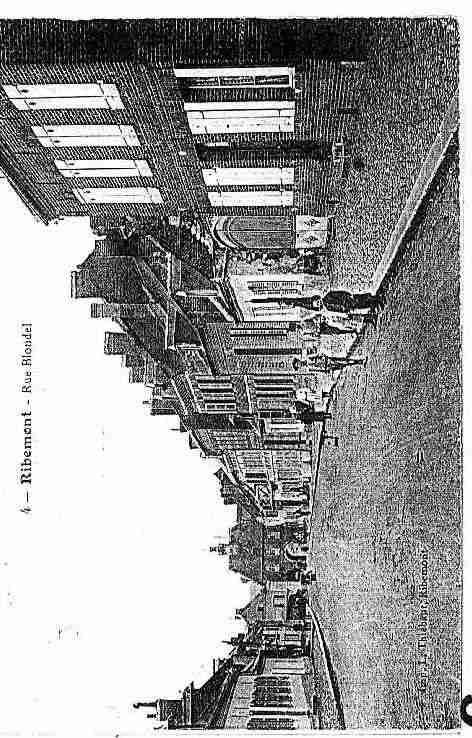 Ville de RIBEMONT Carte postale ancienne
