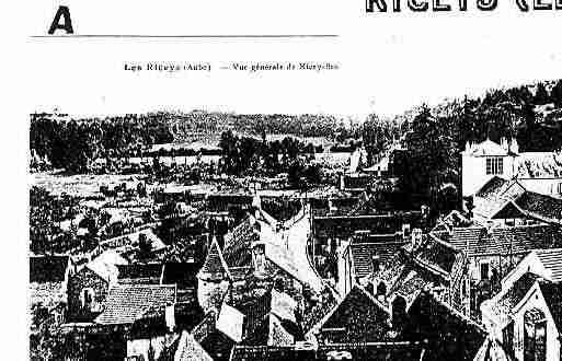Ville de RICEYS(LES) Carte postale ancienne
