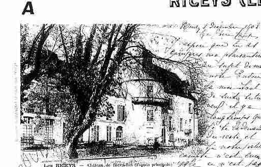 Ville de RICEYS(LES) Carte postale ancienne