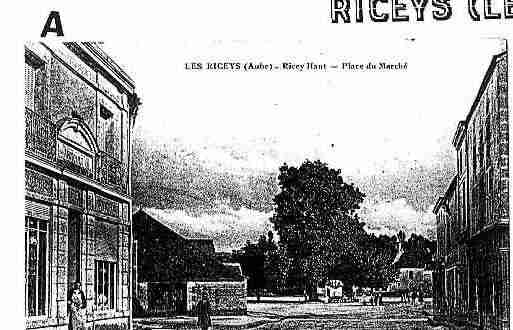 Ville de RICEYS(LES) Carte postale ancienne