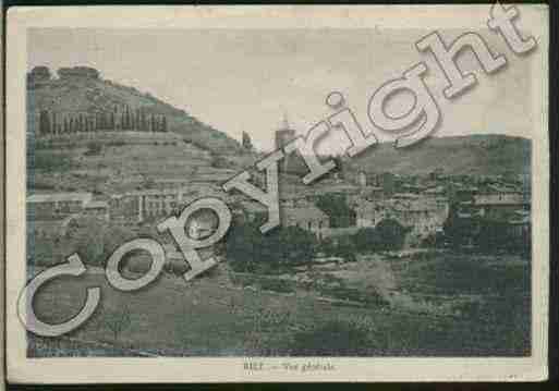 Ville de RIEZ Carte postale ancienne