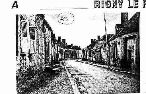 Ville de RIGNYLEFERRON Carte postale ancienne