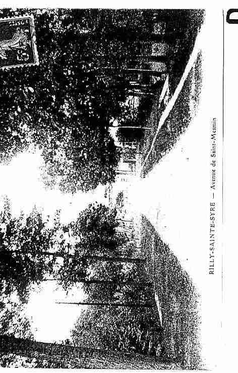 Ville de RILLYSAINTESYRE Carte postale ancienne Ville de RILLYSAINTESYRE Carte postale ancienne