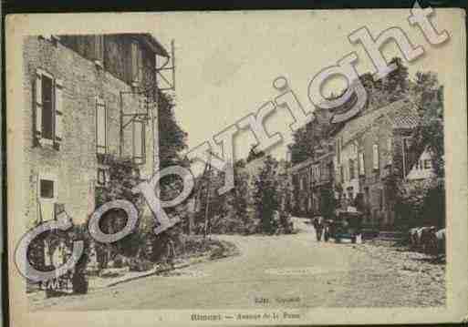 Ville de RIMONT Carte postale ancienne