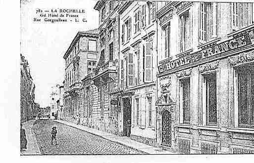 Ville de ROCHELLE(LA) Carte postale ancienne