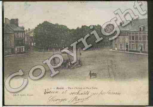 Ville de ROCROI Carte postale ancienne