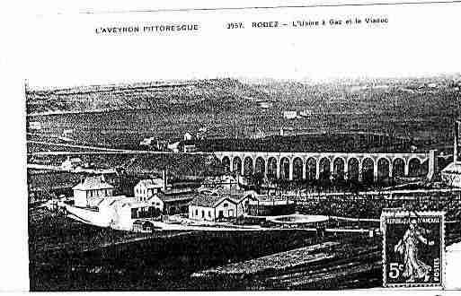 Ville de RODEZ Carte postale ancienne