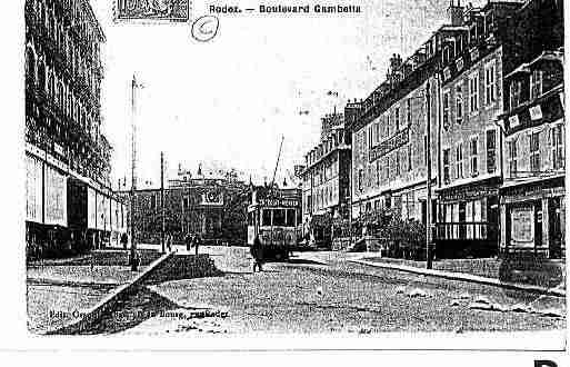Ville de RODEZ Carte postale ancienne Ville de RODEZ Carte postale ancienne