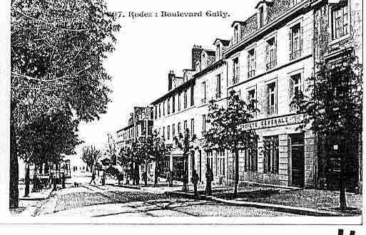 Ville de RODEZ Carte postale ancienne Ville de RODEZ Carte postale ancienne