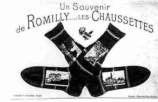 Ville de ROMILLYSURSEINE Carte postale ancienne Ville de ROMILLYSURSEINE Carte postale ancienne