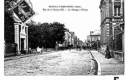 Ville de ROMILLYSURSEINE Carte postale ancienne Ville de ROMILLYSURSEINE Carte postale ancienne