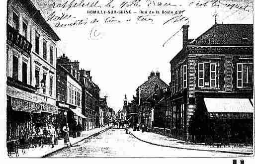 Ville de ROMILLYSURSEINE Carte postale ancienne Ville de ROMILLYSURSEINE Carte postale ancienne