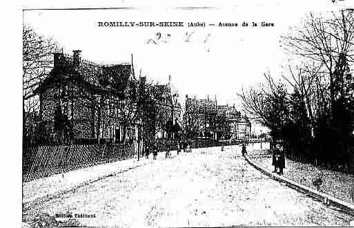 Ville de ROMILLYSURSEINE Carte postale ancienne Ville de ROMILLYSURSEINE Carte postale ancienne