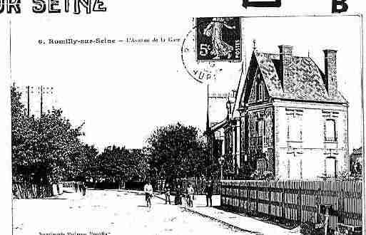Ville de ROMILLYSURSEINE Carte postale ancienne Ville de ROMILLYSURSEINE Carte postale ancienne