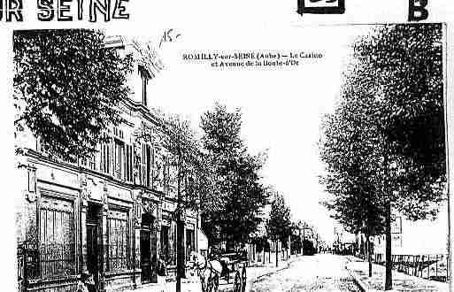 Ville de ROMILLYSURSEINE Carte postale ancienne