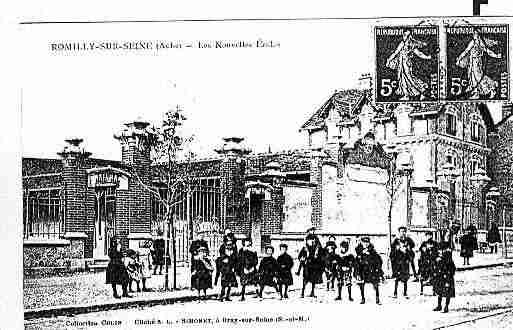 Ville de ROMILLYSURSEINE Carte postale ancienne