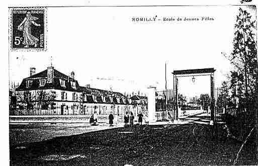 Ville de ROMILLYSURSEINE Carte postale ancienne Ville de ROMILLYSURSEINE Carte postale ancienne