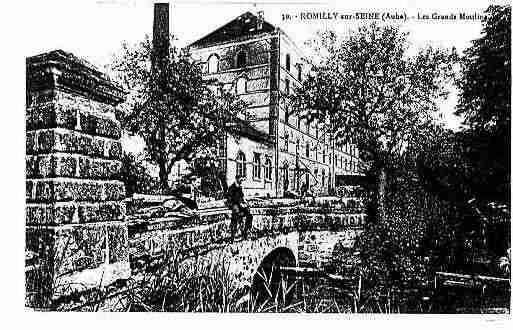 Ville de ROMILLYSURSEINE Carte postale ancienne Ville de ROMILLYSURSEINE Carte postale ancienne