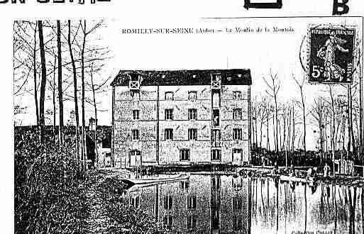 Ville de ROMILLYSURSEINE Carte postale ancienne Ville de ROMILLYSURSEINE Carte postale ancienne