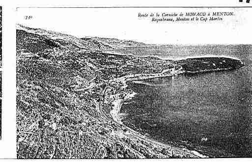 Ville de ROQUEBRUNECAPMARTIN Carte postale ancienne Ville de ROQUEBRUNECAPMARTIN Carte postale ancienne