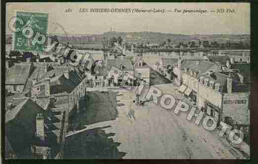 Ville de ROSIERS(LES) Carte postale ancienne