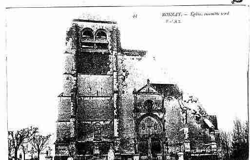 Ville de ROSNAYL\\\'HOPITAL Carte postale ancienne Ville de ROSNAYL\\\'HOPITAL Carte postale ancienne