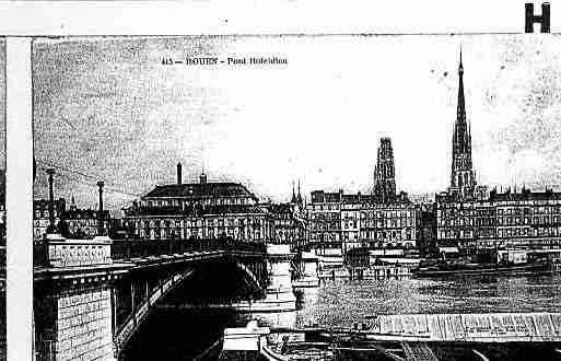 Ville de ROUEN Carte postale ancienne