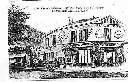 Ville de ROYAN Carte postale ancienne