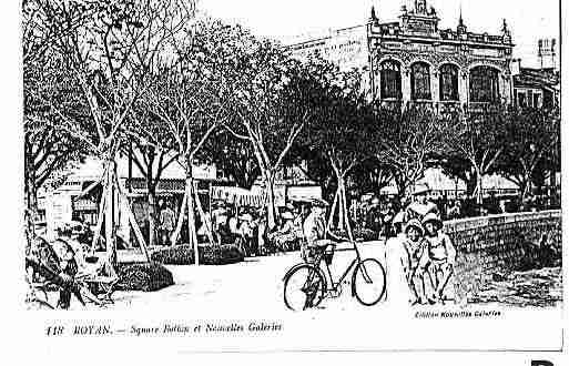 Ville de ROYAN Carte postale ancienne