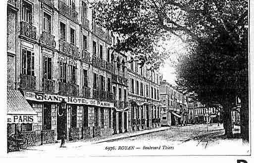 Ville de ROYAN Carte postale ancienne