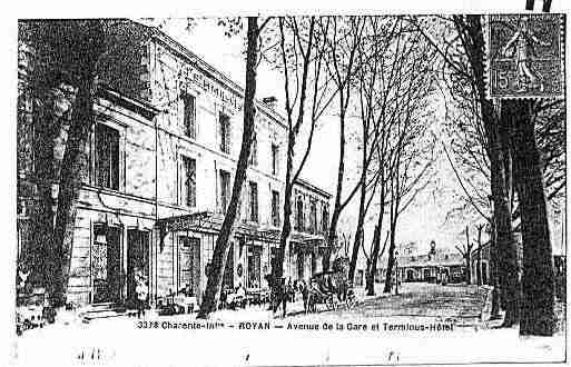 Ville de ROYAN Carte postale ancienne