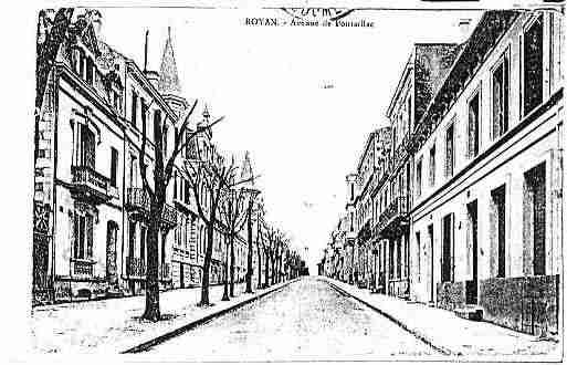 Ville de ROYAN Carte postale ancienne