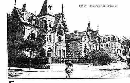 Ville de ROYAN Carte postale ancienne