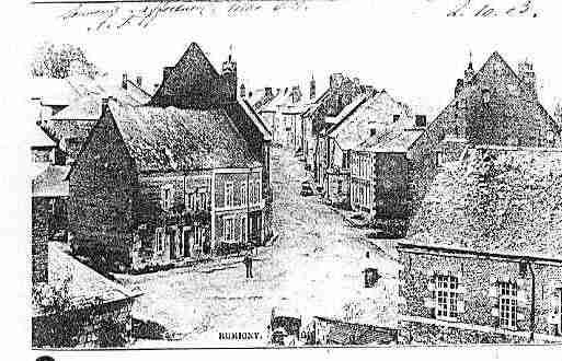 Ville de RUMIGNY Carte postale ancienne