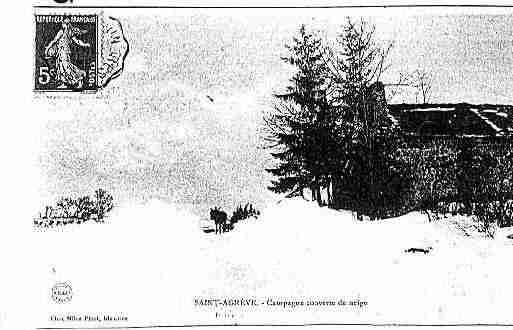 Ville de SAINTAGREVE Carte postale ancienne