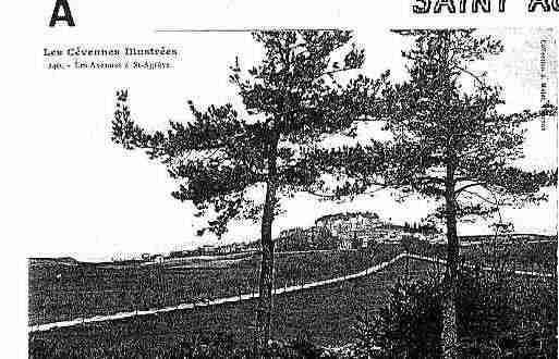 Ville de SAINTAGREVE Carte postale ancienne