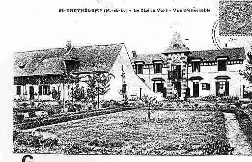 Ville de SAINTBARTHELEMYD\'ANJOU Carte postale ancienne