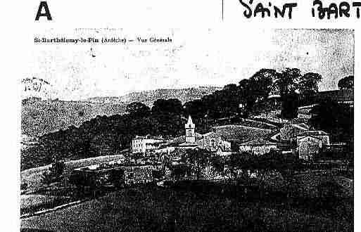 Ville de SAINTBARTHELEMYLEPIN Carte postale ancienne