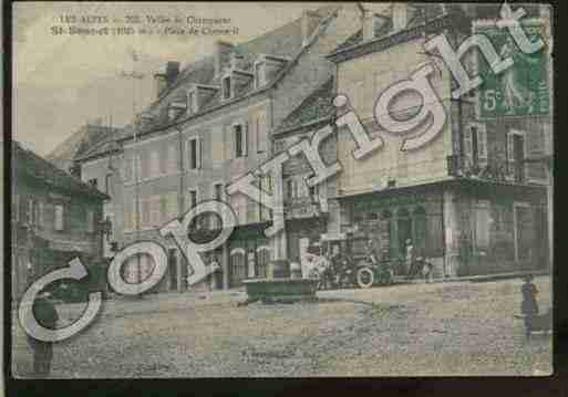 Ville de SAINTBONNET Carte postale ancienne