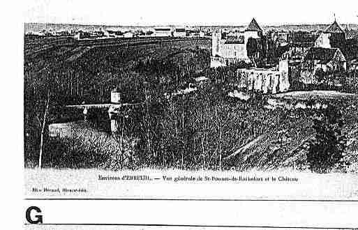 Ville de SAINTBONNETDEROCHEFORT Carte postale ancienne