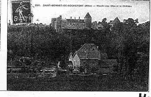 Ville de SAINTBONNETDEROCHEFORT Carte postale ancienne